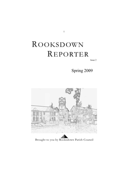 Rooksdown Reporter Spring 2009