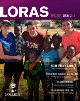 Lorasmagazine / Spring 2018 More Than a Game