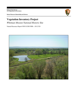 Vegetation Inventory Project Report