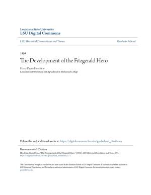 The Development of the Fitzgerald Hero