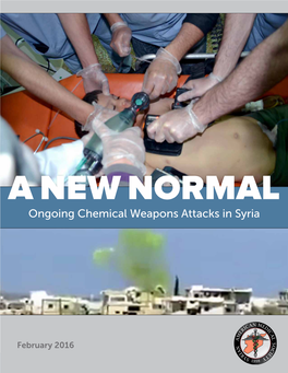 Ongoing Chemical Weapons Attacks in Syria