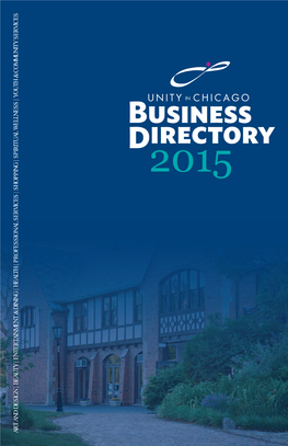 Unity Business Directory 2015 COMPLETE BOOK.Indb