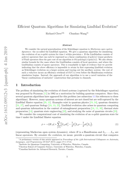 Efficient Quantum Algorithms for Simulating Lindblad Evolution