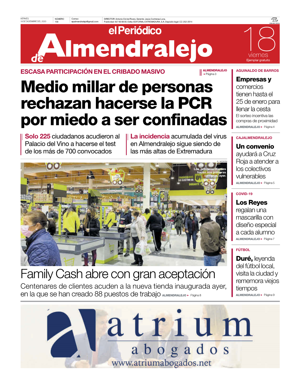 Medio Millar De Personas Rechazan Hacerse La PCR Por Miedo a Ser