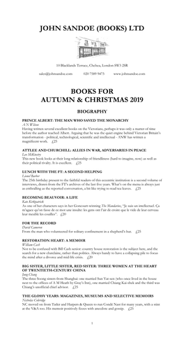 Ltd Books for Autumn & Christmas