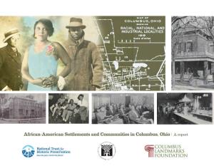 African American Settlements Report