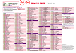 CHANNEL GUIDE FEBRUARY 2020 2 Mix 5 Mixit + PERSONAL PICK 3 Fun 6 Maxit