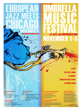 Of Jazz and IMPROVISATION November 1–5