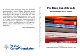 The Book out of Bounds out of Book the Claus Schatz-Jakobsen, Peter Simonsen and Tom Pettitt and Tom Simonsen Peter Claus Schatz-Jakobsen