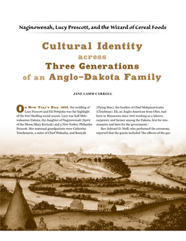 Cultural Identity Across Three Generations of an Anglo-Dakota Family