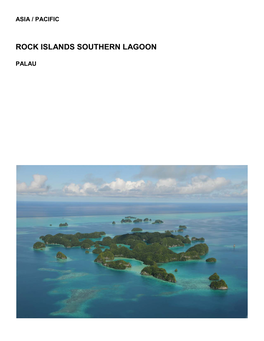 Rock Islands Southern Lagoon