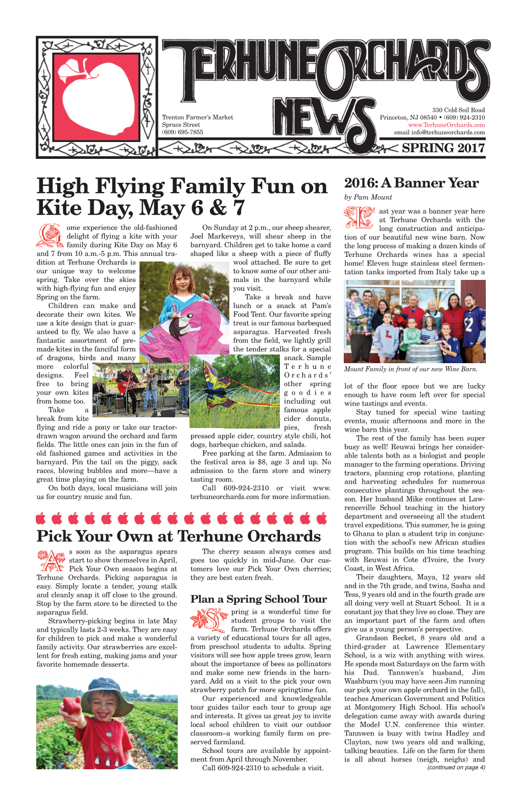 High Flying Family Fun on Kite Day, May 6 & 7