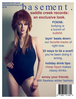 Saddle Creek Records: an Exclusive Look