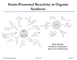 What Is Ring Strain?