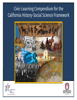 Civic-Learning Compendium for the California History-Social Science Framework