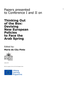 Devising New European Policies to Face the Arab Spring