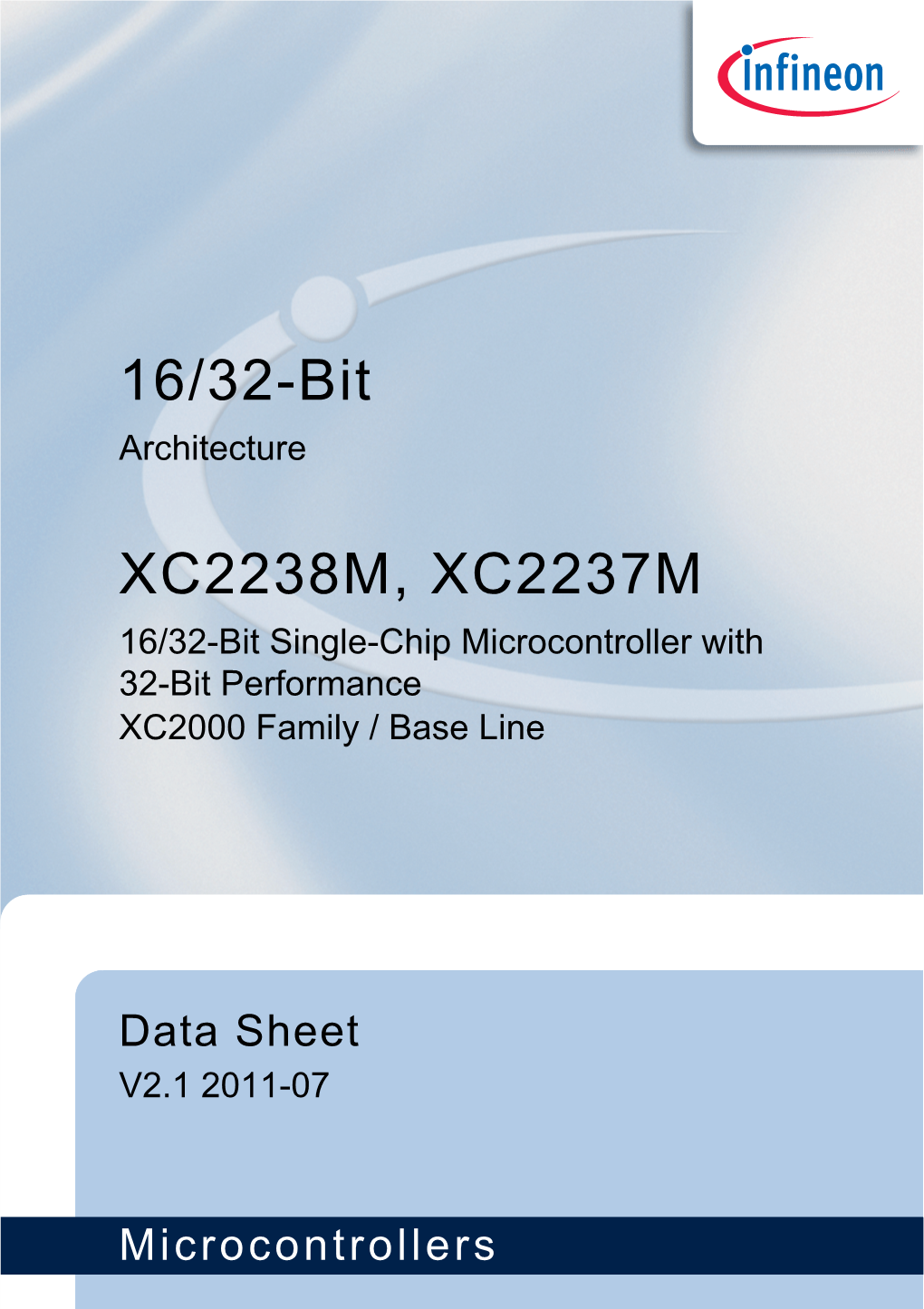 16/32-Bit XC2238M, XC2237M