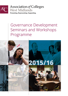 Governance Development Seminars and Workshops Programme