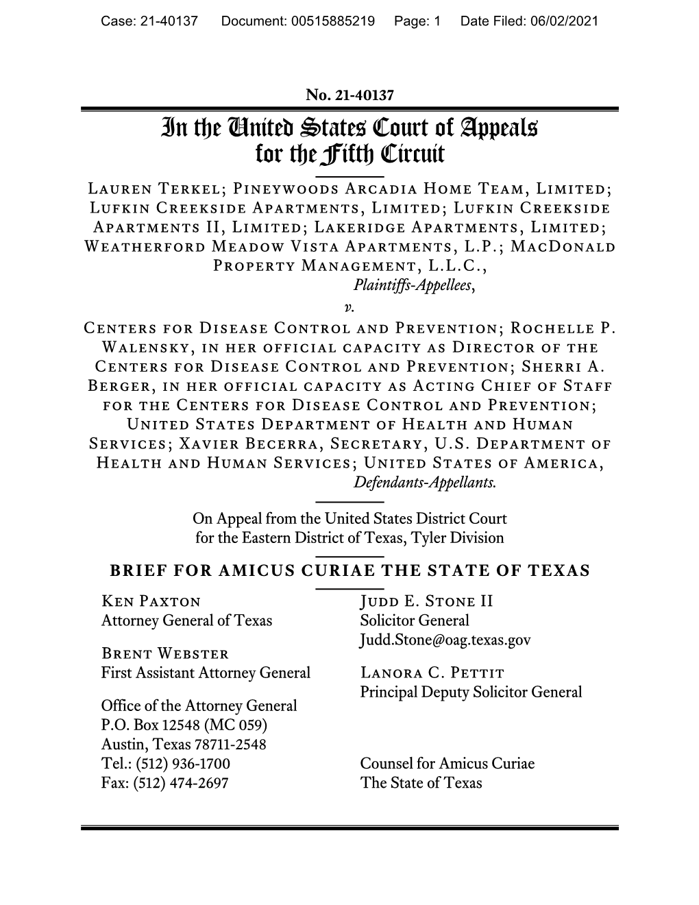 5C Texas Amicus