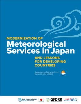 Meteorological Services in Japan and LESSONS for DEVELOPING COUNTRIES