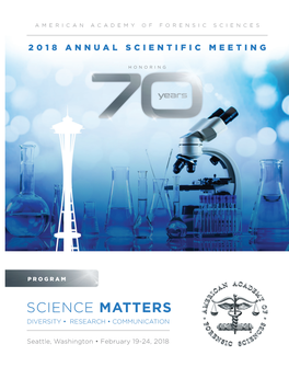2018 Annual Scientific Meeting