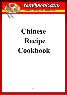 Family Wok Cookbook
