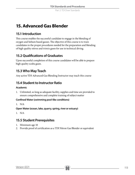 15. Advanced Gas Blender