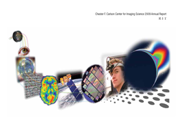 Chester F. Carlson Center for Imaging Science 2009 Annual Report