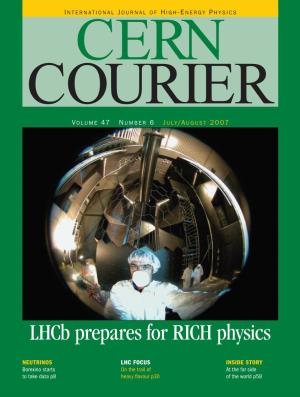 Lhcb Prepares for RICH Physics