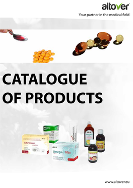 Catalogue of Products