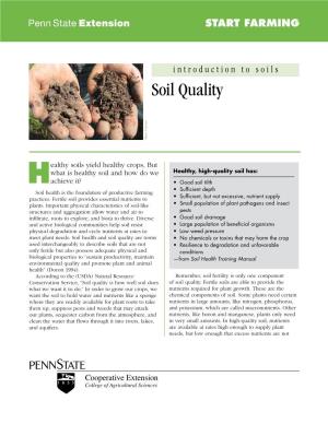 Soil Quality 1