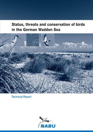 Status, Threats and Conservation of Birds in the German Wadden Sea