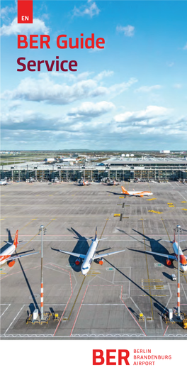 BER Guide Service Übersichtsplan Terminal 1–2 Ebene Level Overview of Terminal 1–2