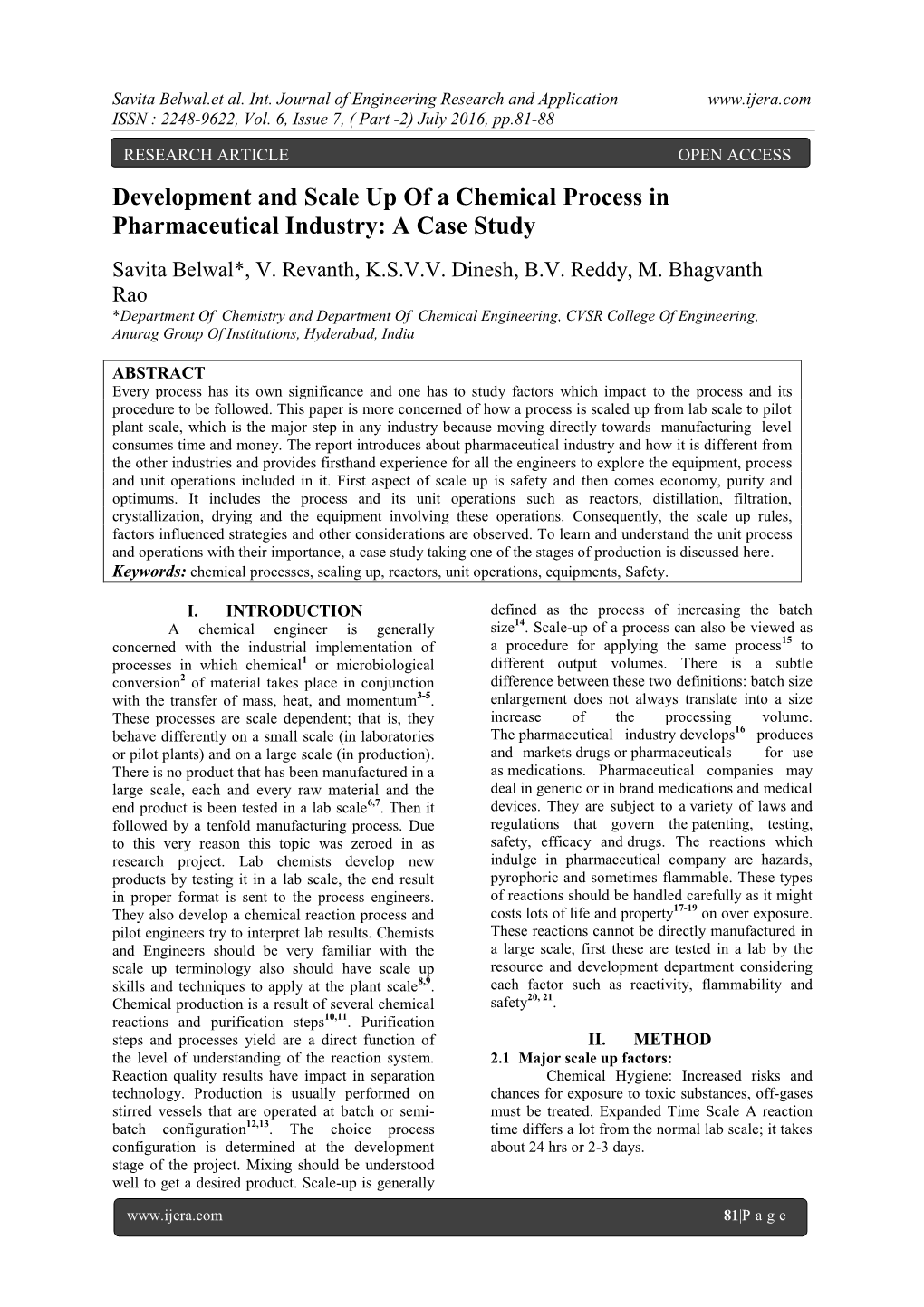 development-and-scale-up-of-a-chemical-process-in-pharmaceutical