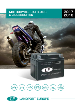 Motorcycle Batteries & Accessories Landport Europe