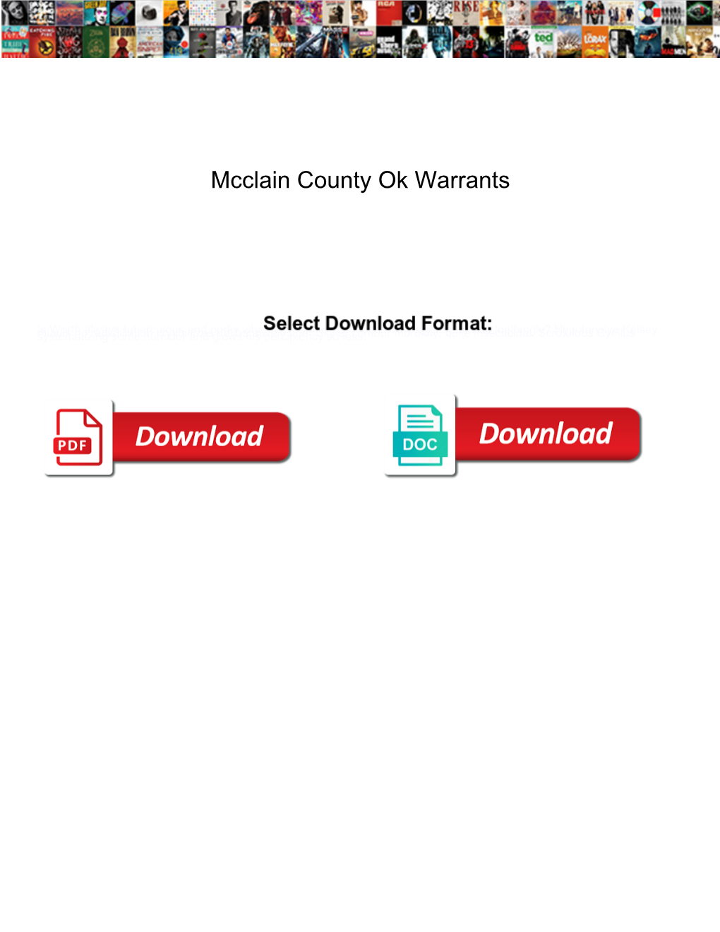 Mcclain County Ok Warrants