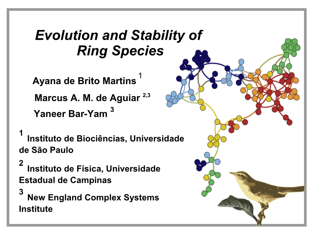 Evolution and Stability of Ring Species