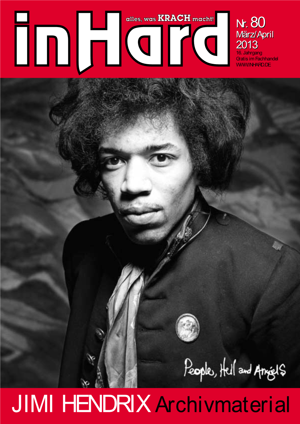 JIMI HENDRIX Archivmaterial