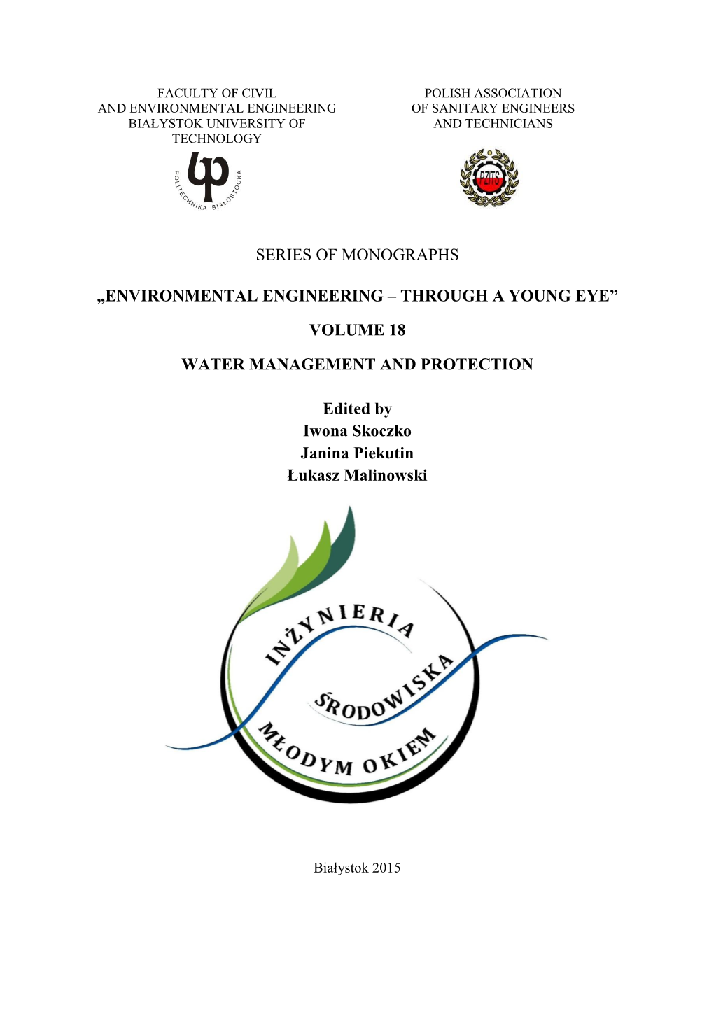 Volume 18 Water Management and Protection
