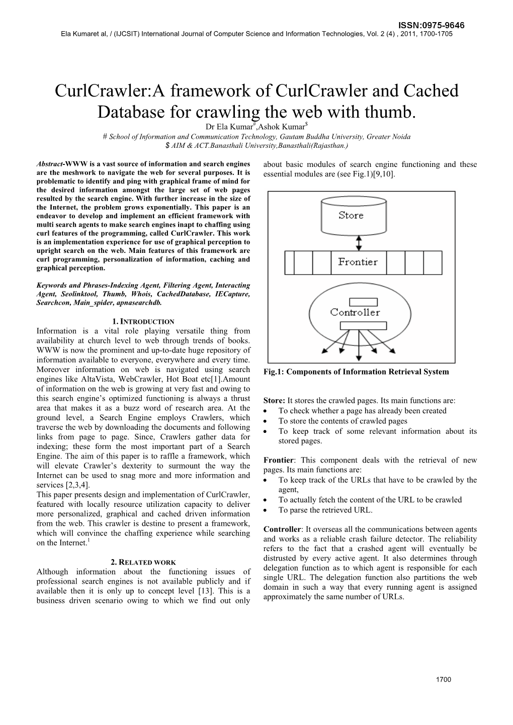 Curlcrawler:A Framework of Curlcrawler and Cached Database for Crawling the Web with Thumb