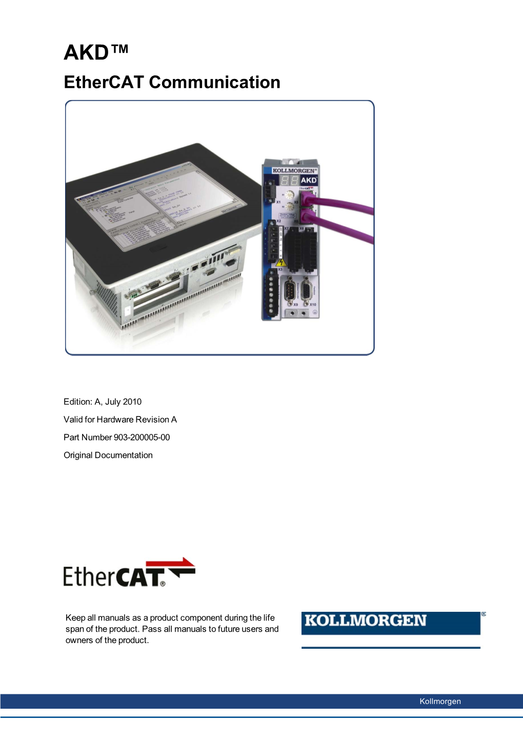 AKD Ethercat Manual English