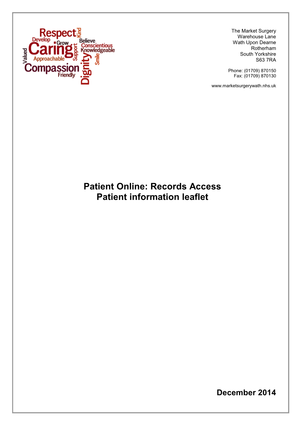 Patient Information Leaflet