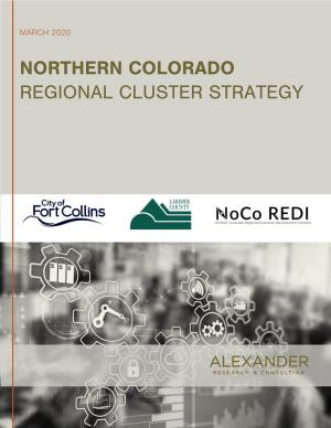 Northern Colorado Regional Cluster Strategy