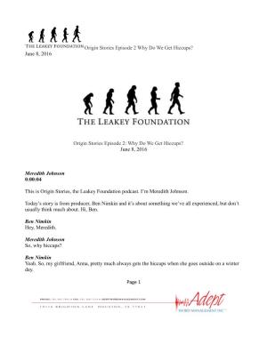 The Leakey Foundation |