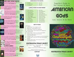 American Gods: Read the Novel Which Inspired the  Daredevil  Jessica Jones Starz Show! FIC GAIMAN, N