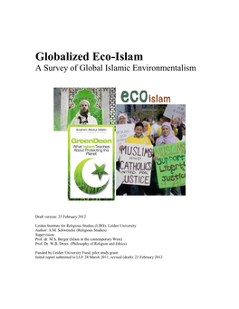 Globalized Eco-Islam a Survey of Global Islamic Environmentalism
