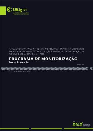PROGRAMA DE MONITORIZAÇÃO Fase De Exploração Janeiro 2019