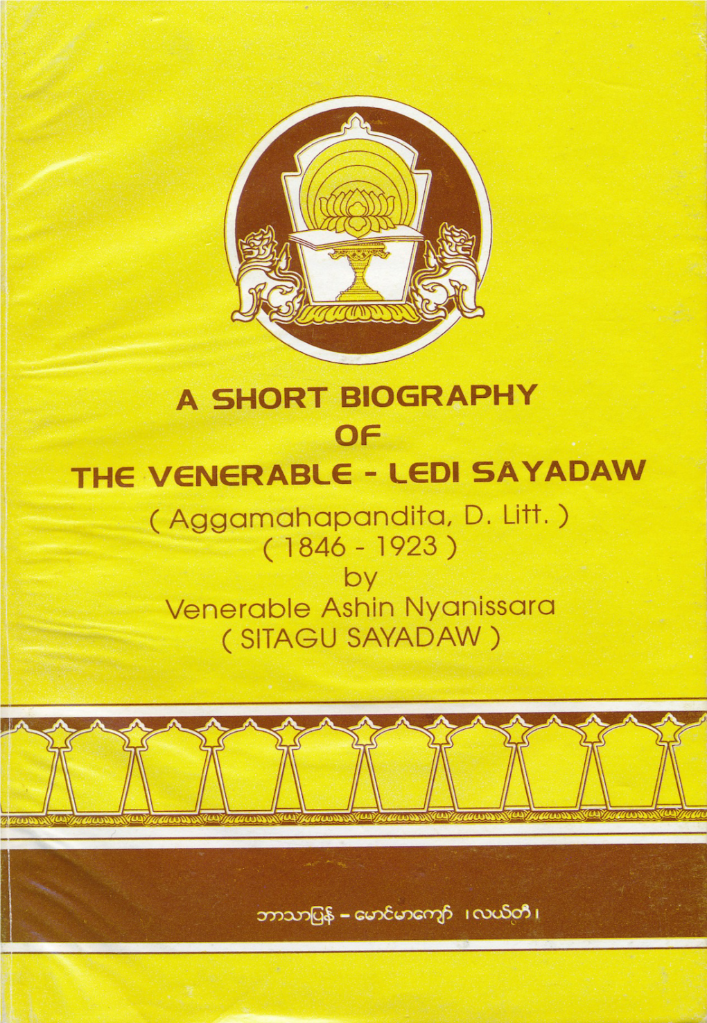 A Short Biography of Ledi Sayadaw.Indd