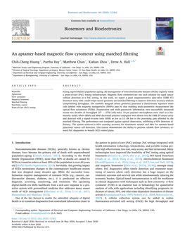 An Aptamer-Based Magnetic Flow Cytometer Using Matched Filtering