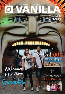 Vanilla Cakes & Lounge Magazine – Served Free Issue 5 Vanilla Summer 2012/13